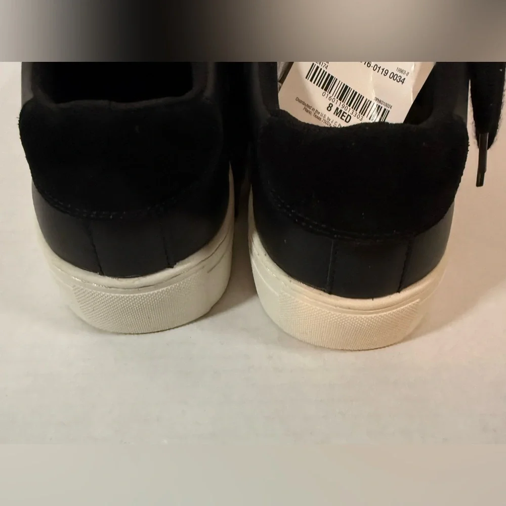 Stylus Men's Saunter Suede Trim Sneakers Black Size 8